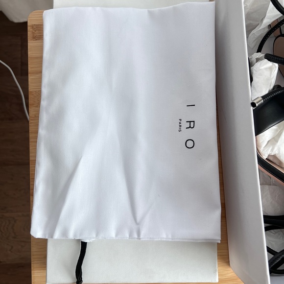 IRO paddy leather heeled sandal - Picture 3 of 5